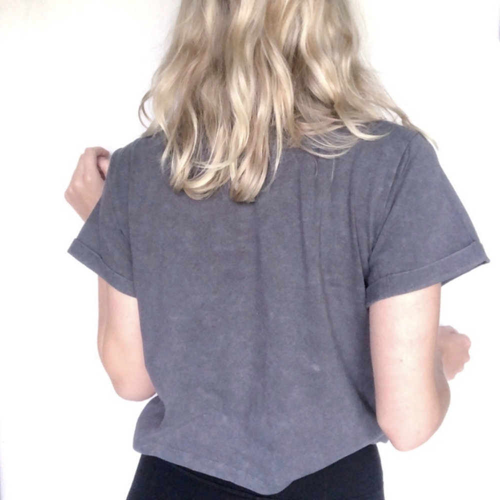 Cropped Palm Springs Music Festival Distressed Tee - Picture 2 of 7